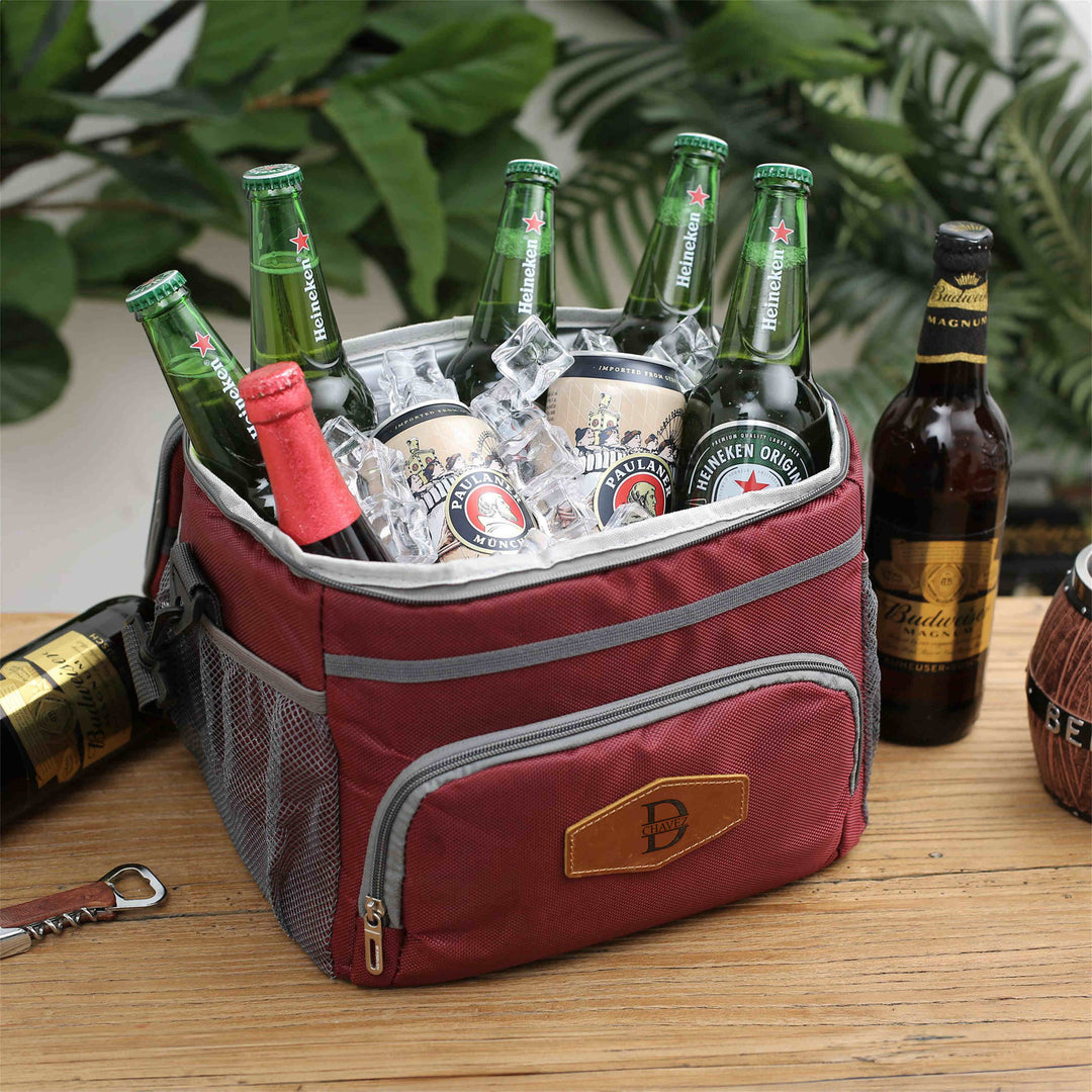 Personalized Groomsmen Beer Cooler Bags