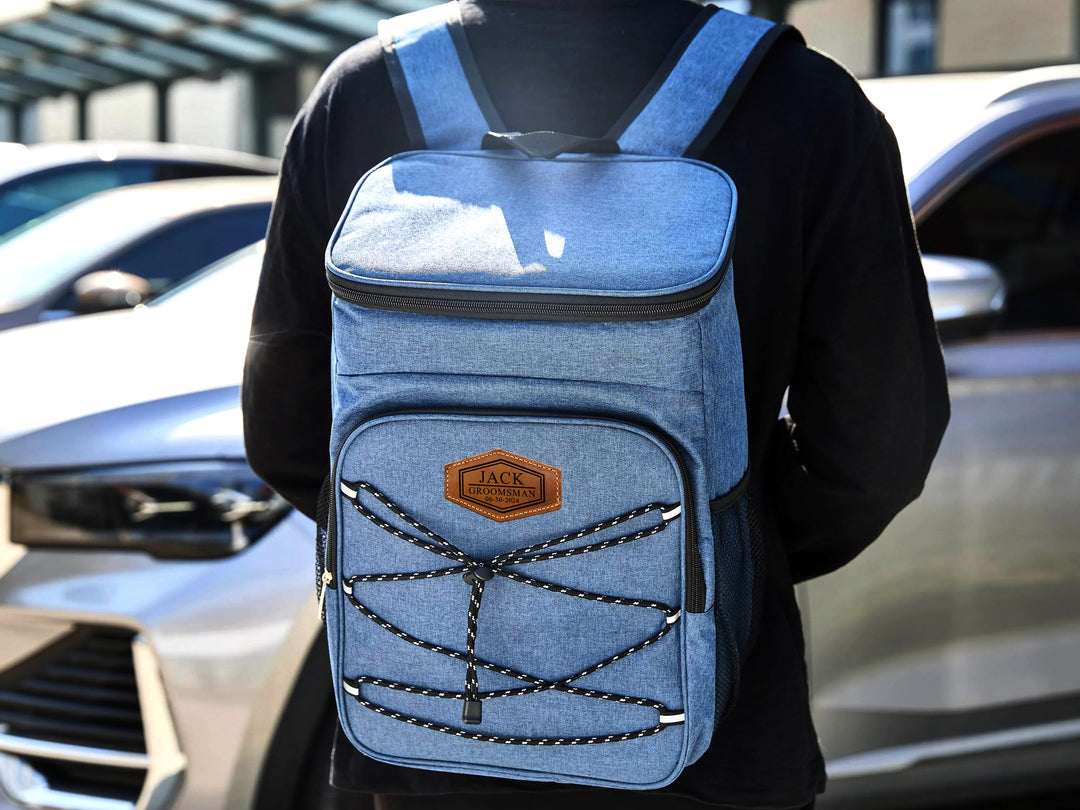 Personalized Groomsmen Cooler Backpack