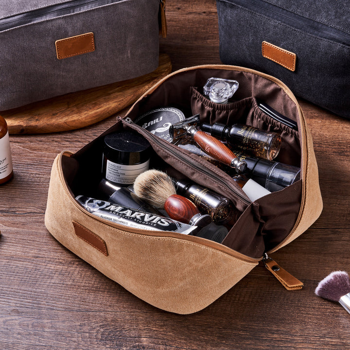 Personalized Canvas Makeup Bag