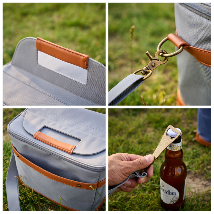 Personalized Cooler Bag, Groomsmen Gift Large Beer Cooler