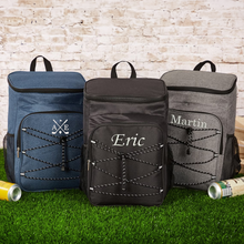 Load image into Gallery viewer, Personalized Groomsmen Gift Backpack Cooler
