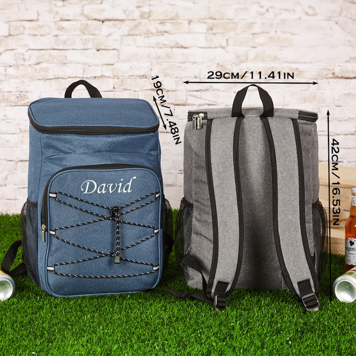 Personalized Backpack Cooler Groomsmen Gift