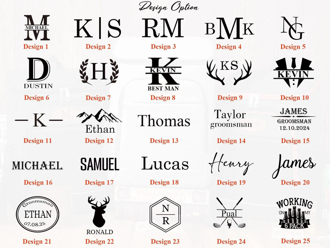 Personalized Groomsmen Cooler Bag
