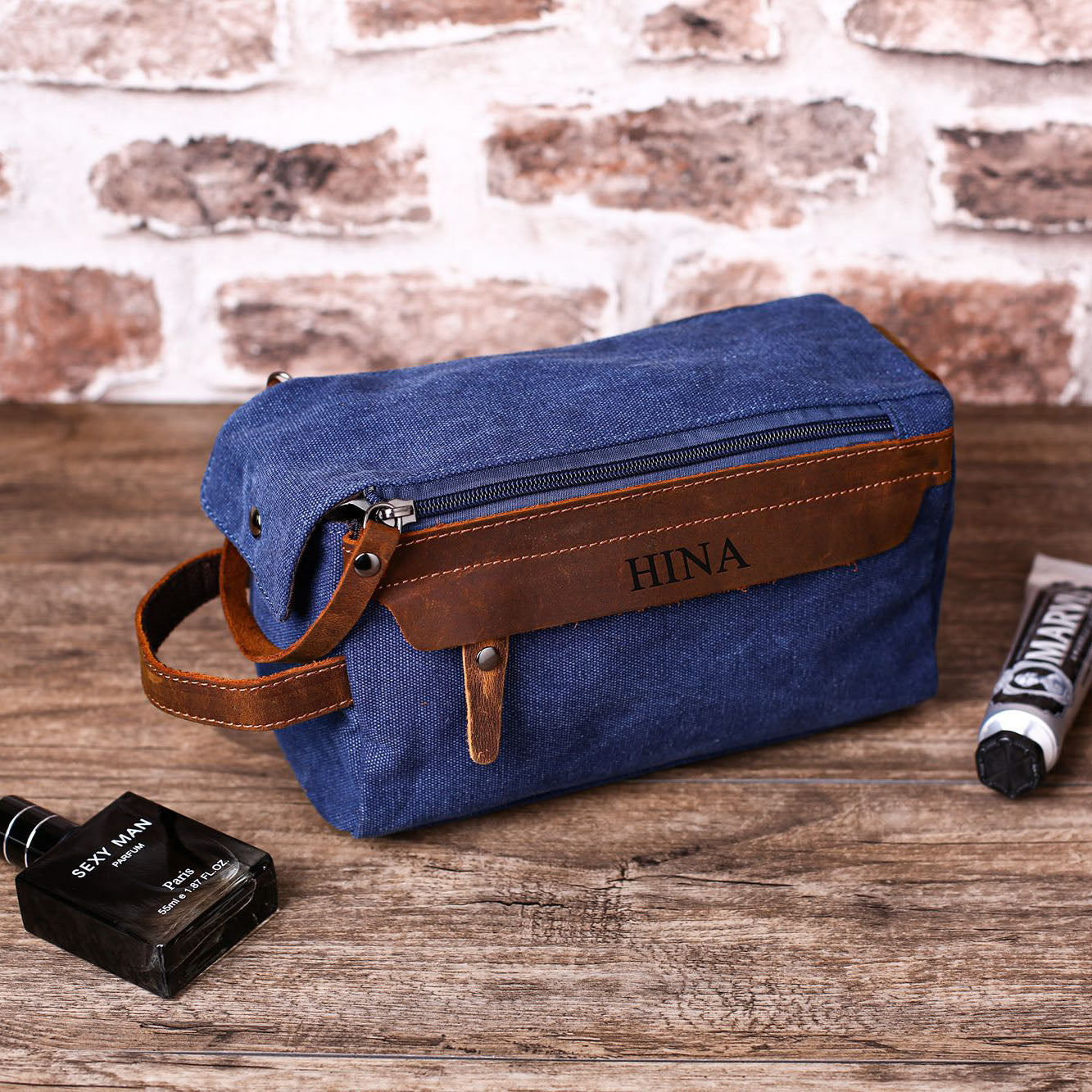 Personalized Mens Toiletry Bag