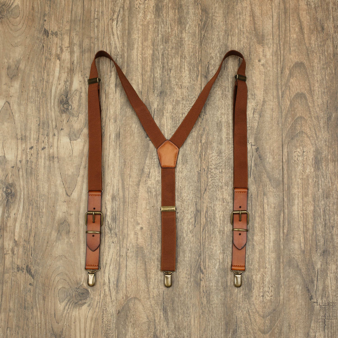 Personalized Wedding Leather Suspenders – NaturalLeatherShop