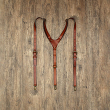 Load image into Gallery viewer, Suspenders, Wedding Suspenders, Men&#39;s Suspenders, Groomsmen Suspenders
